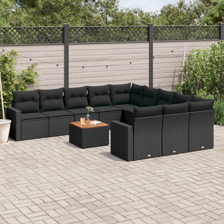 Loungegrupp Med Dynor 12 Delar Konstrotting