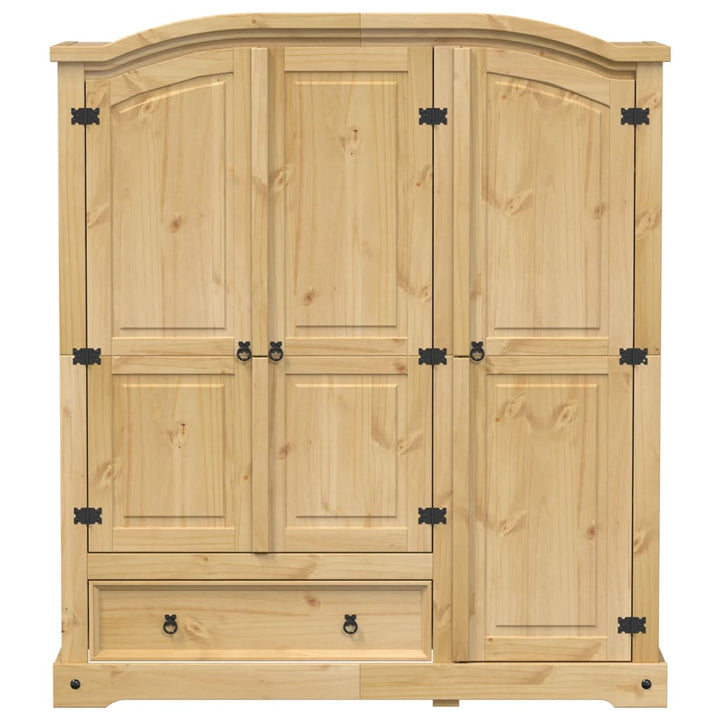 Garderob Corona 151,5X52X170 Cm Massiv Furu