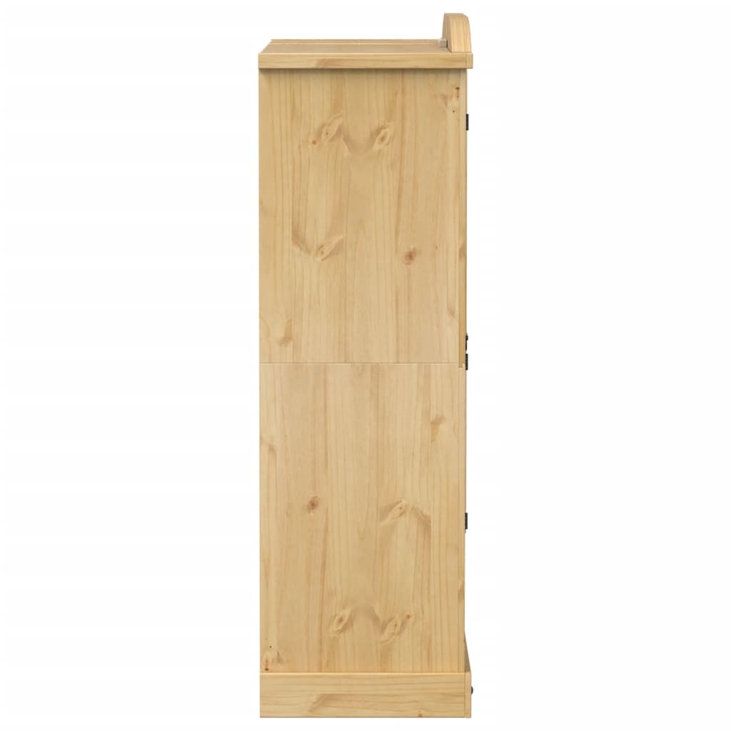 Garderob Corona 151,5X52X170 Cm Massiv Furu