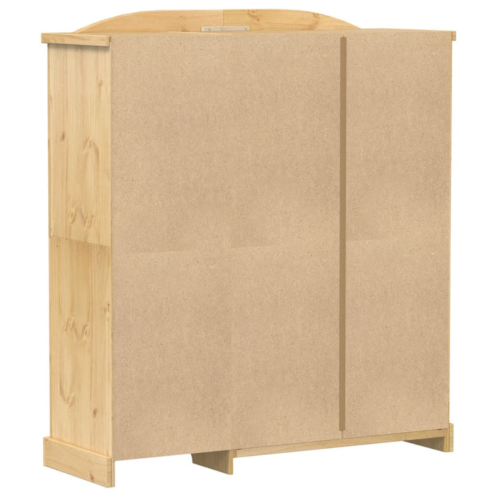 Garderob Corona 151,5X52X170 Cm Massiv Furu