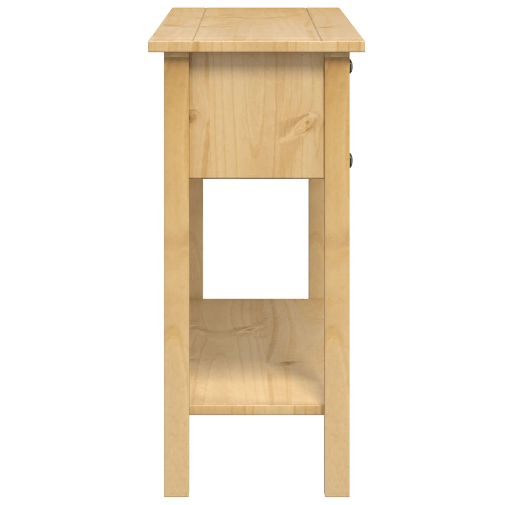 Konsolbord &amp;quot;Corona&amp;quot; 114X34,5X73 Cm Massivt Trä Furu