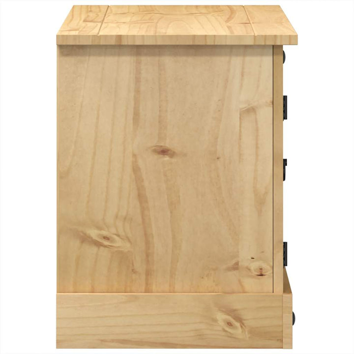 Tv-Bänk Corona 100X40X52 Cm Massiv Furu