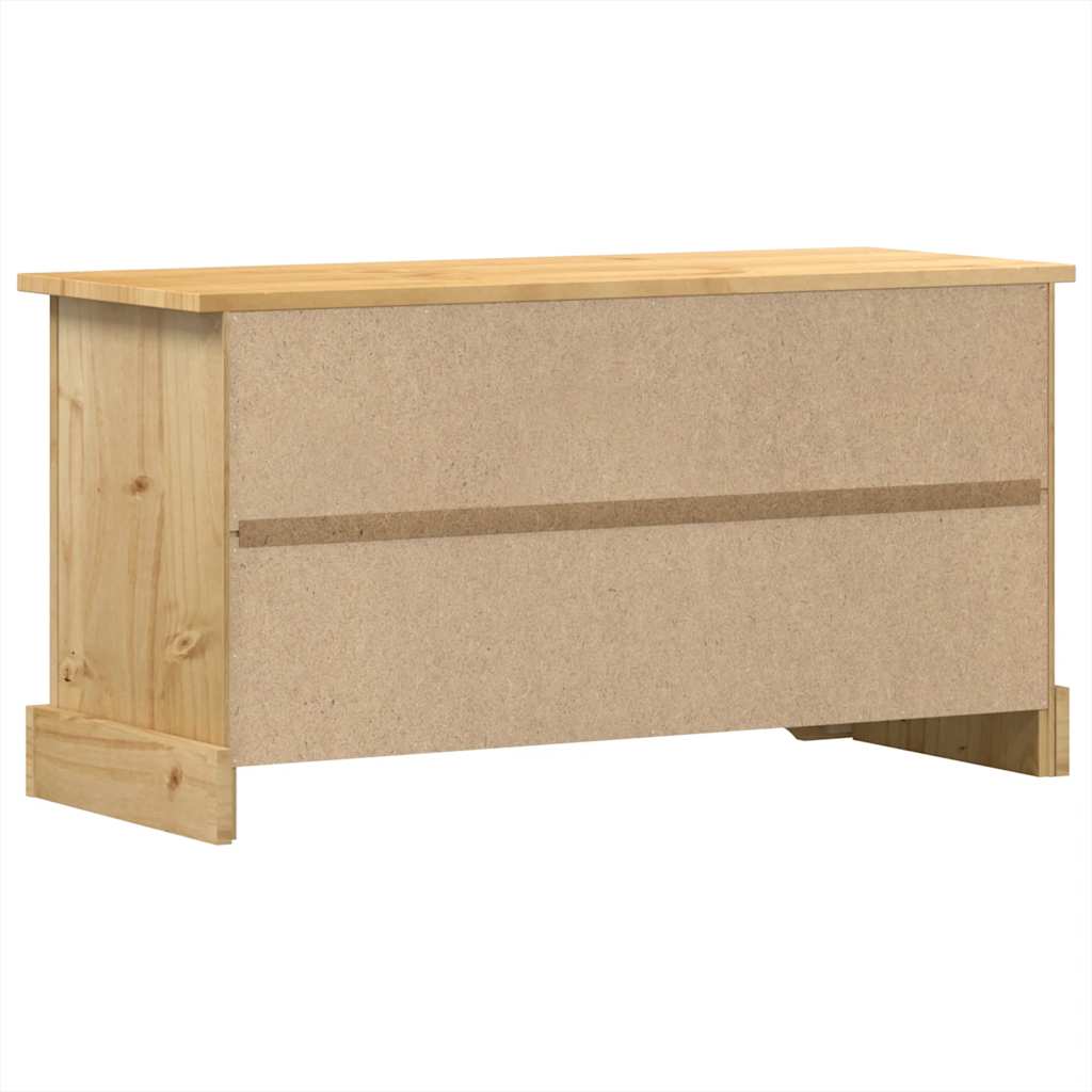 Tv-Bänk Corona 100X40X52 Cm Massiv Furu