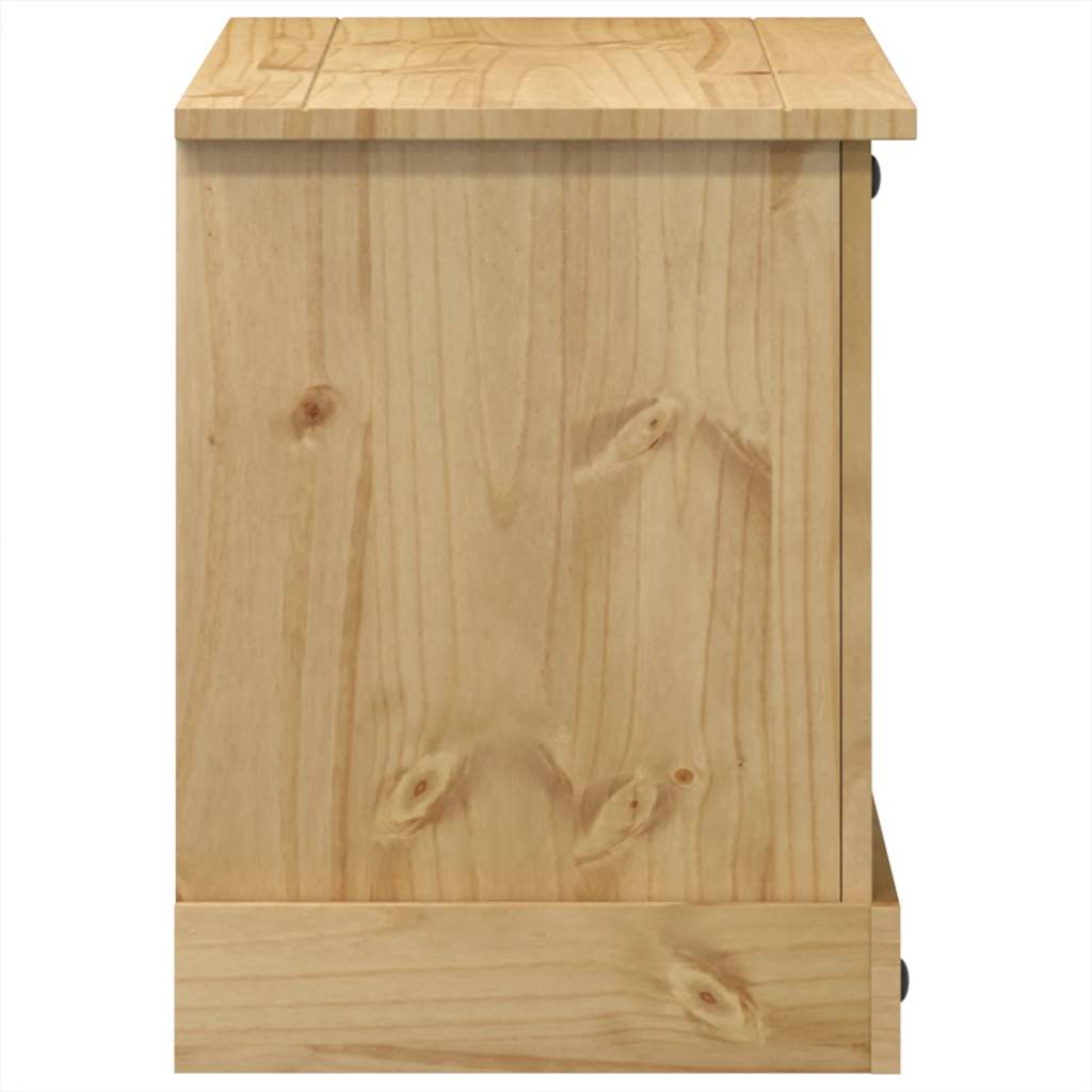 Tv-Bänk Corona 100X40X52 Cm Massiv Furu