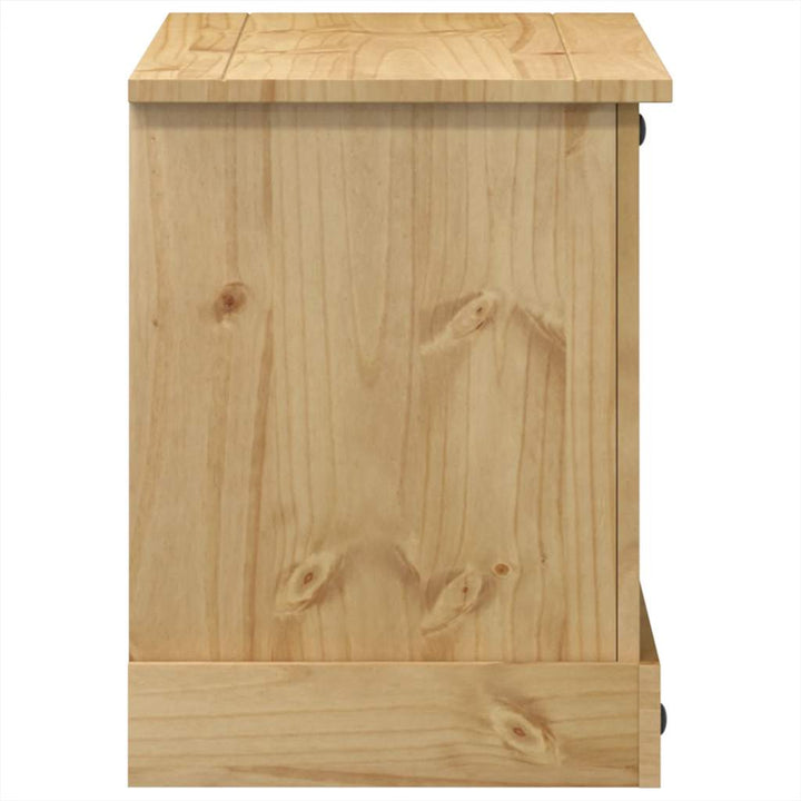 Tv-Bänk Corona 100X40X52 Cm Massiv Furu