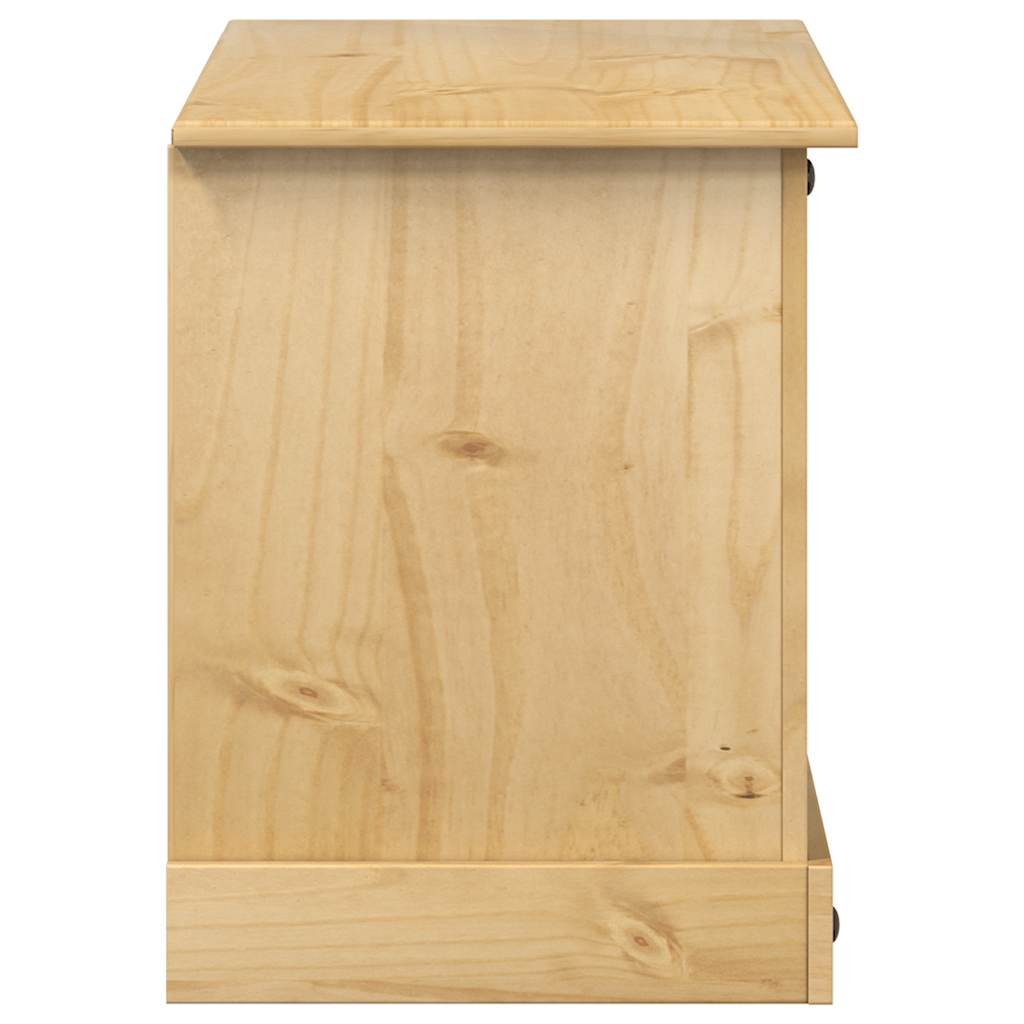 Tv-Bänk Corona 100X45X58 Cm Massiv Furu