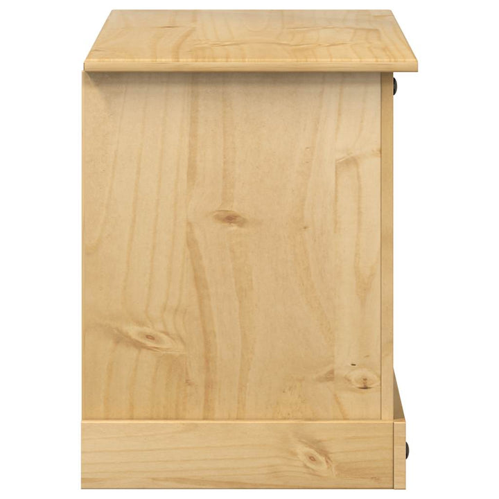 Tv-Bänk Corona 100X45X58 Cm Massiv Furu