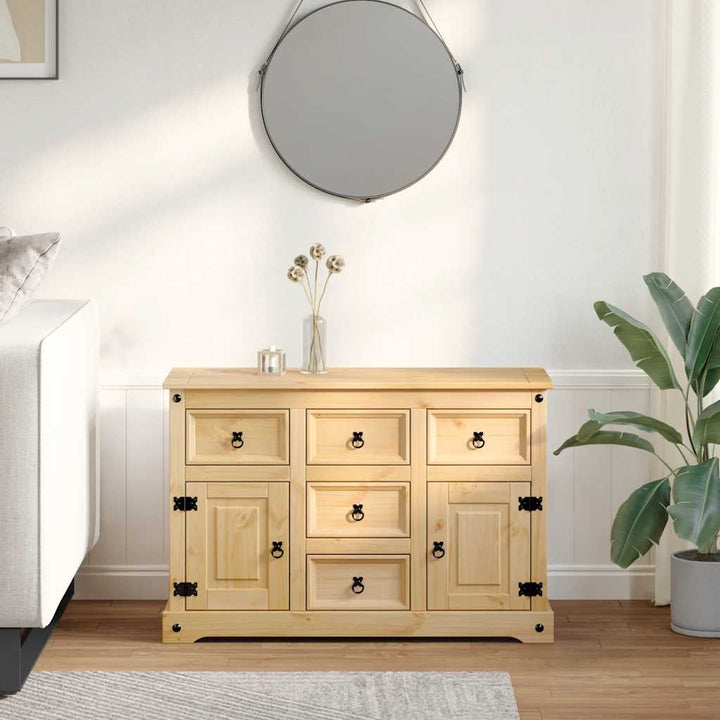Skänk Corona 112X40X75 Cm Massiv Furu