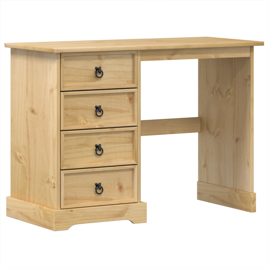 Sminkbord Corona 104X47X75 Cm Massiv Furu