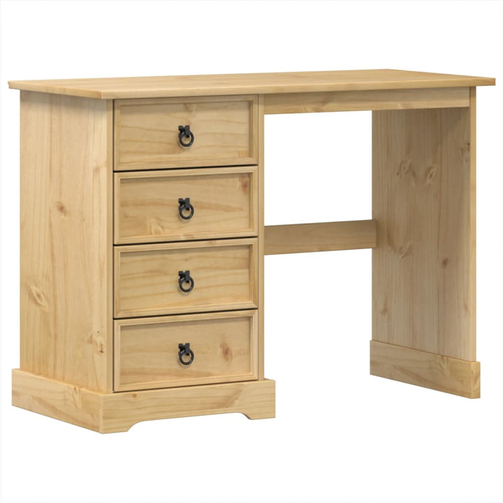 Sminkbord Corona 104X47X75 Cm Massiv Furu