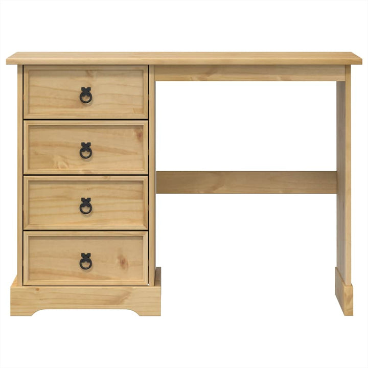 Sminkbord Corona 104X47X75 Cm Massiv Furu