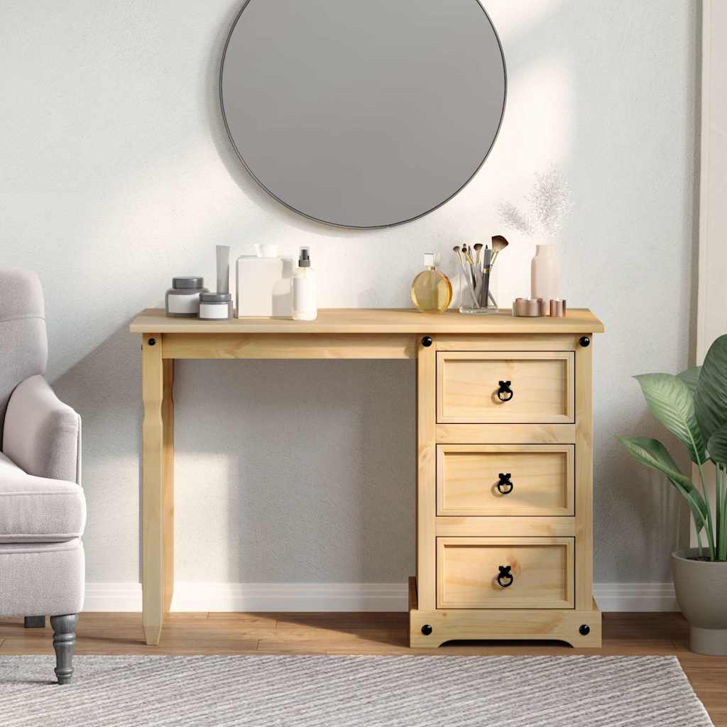 Sminkbord Corona 110X47X75 Cm Massiv Furu