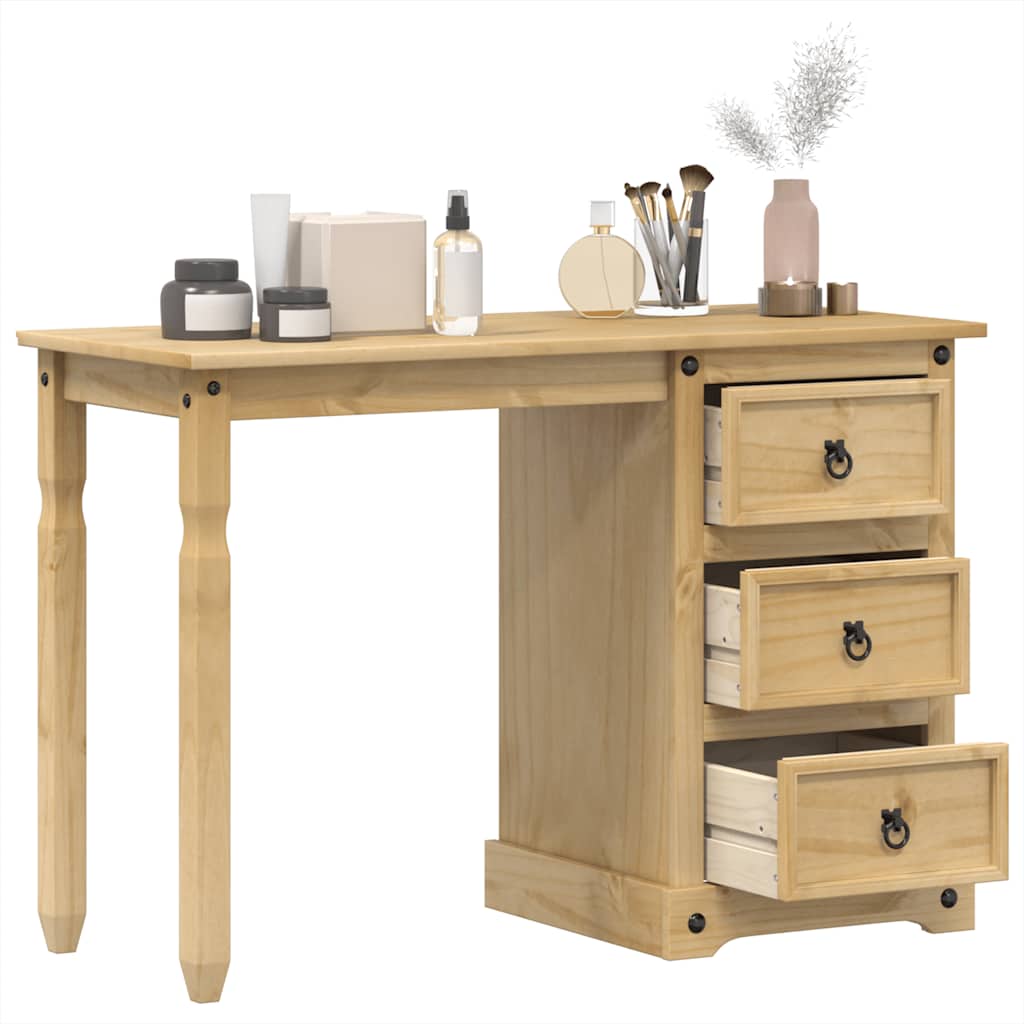 Sminkbord Corona 110X47X75 Cm Massiv Furu