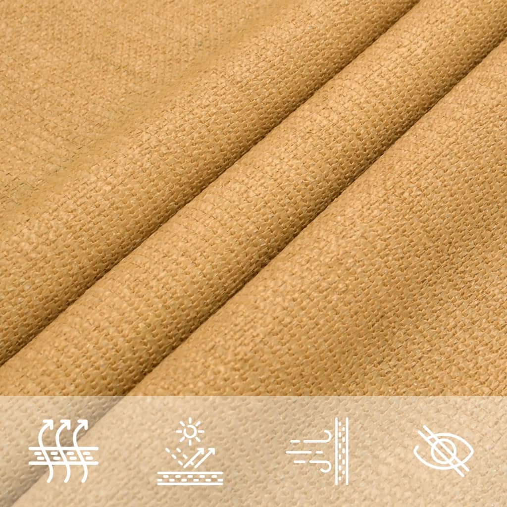 Solsegel 160 G/M² Rektangulär Hdpe