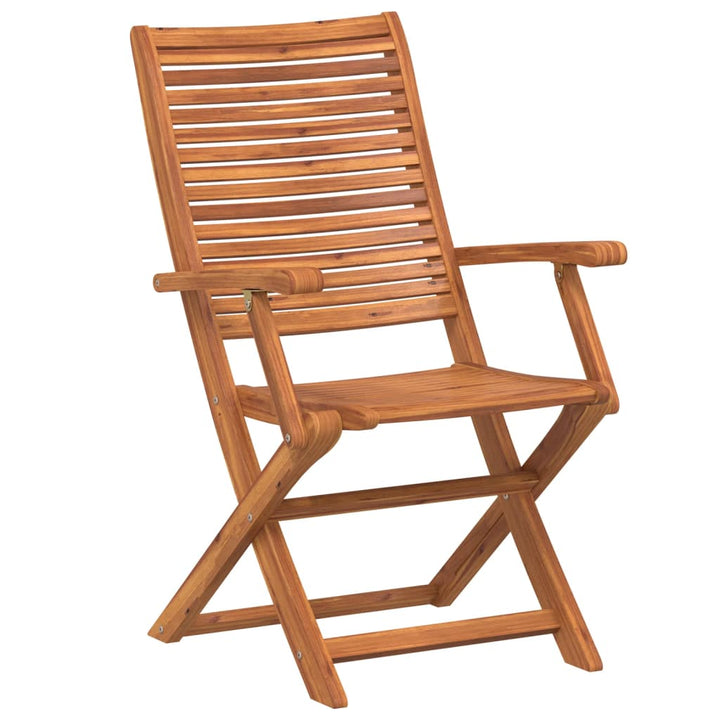 Hopfällbara Stolar 6 St 57X66X95 Cm Massivt Trä Akacia