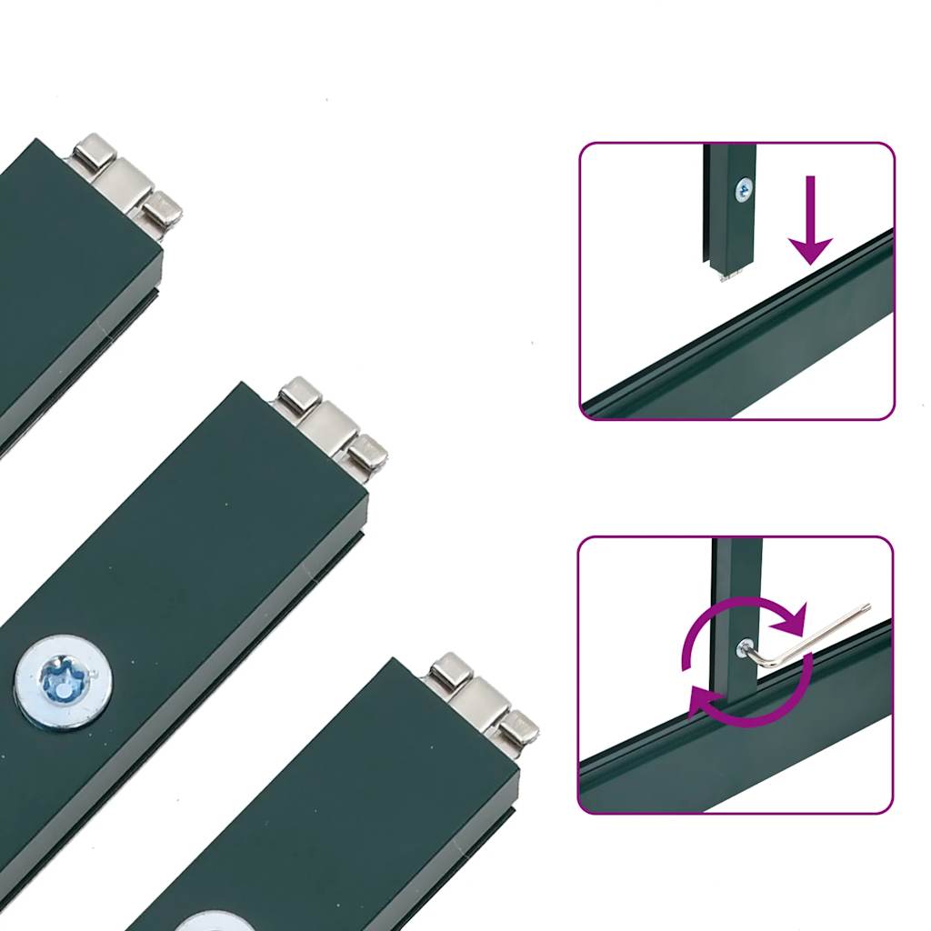 Växthus Med Ram Aluminium