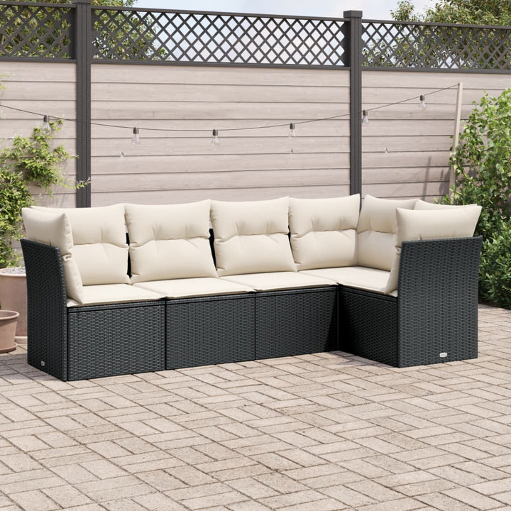 Loungegrupp Med Dynor 6 Delar Konstrotting