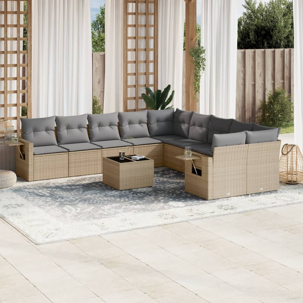 Loungegrupp 10 Delar Med A Dynor Konstrotting