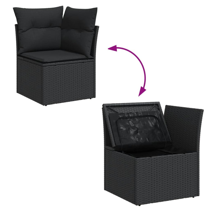 Loungegrupp Med Dynor 12 Delar Konstrotting