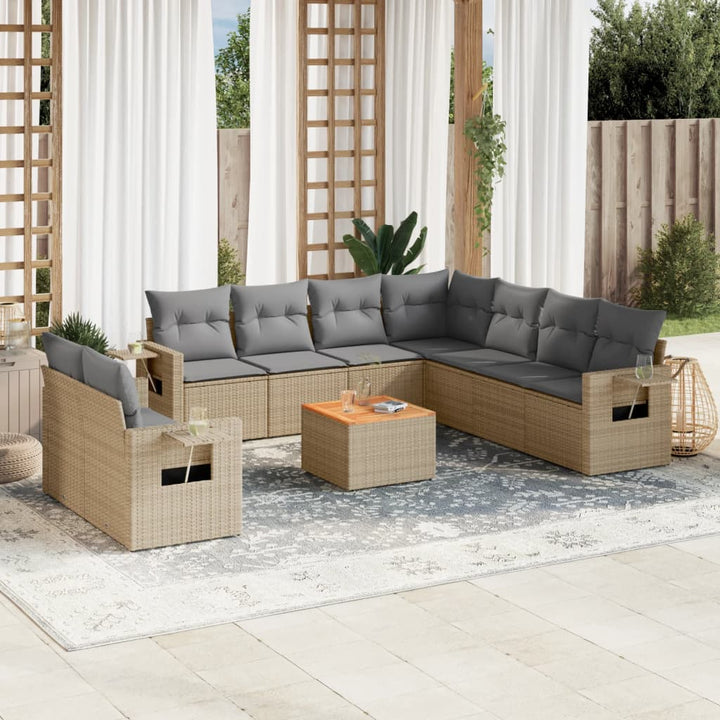 Loungegrupp 10 Delar Med A Dynor Konstrotting