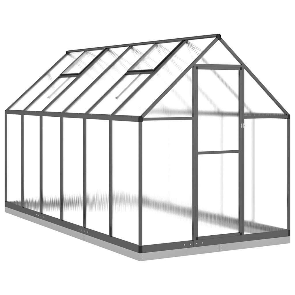 Växthus Med Ram Aluminium