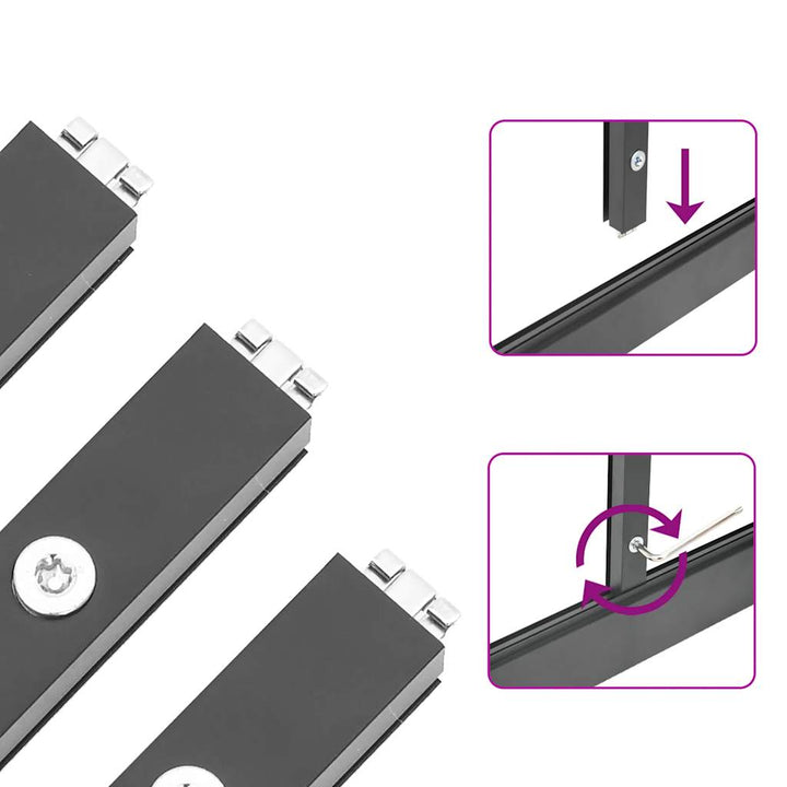 Växthus Med Ram Aluminium
