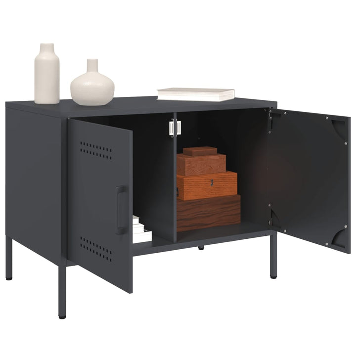 Tv-Bänk 2 St 68X39X50,5 Cm Stål