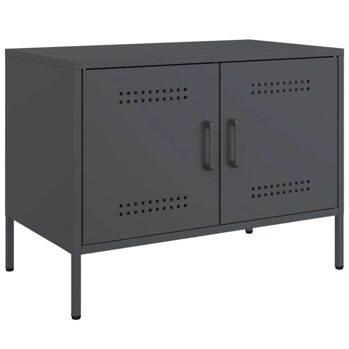 Tv-Bänk 2 St 68X39X50,5 Cm Stål