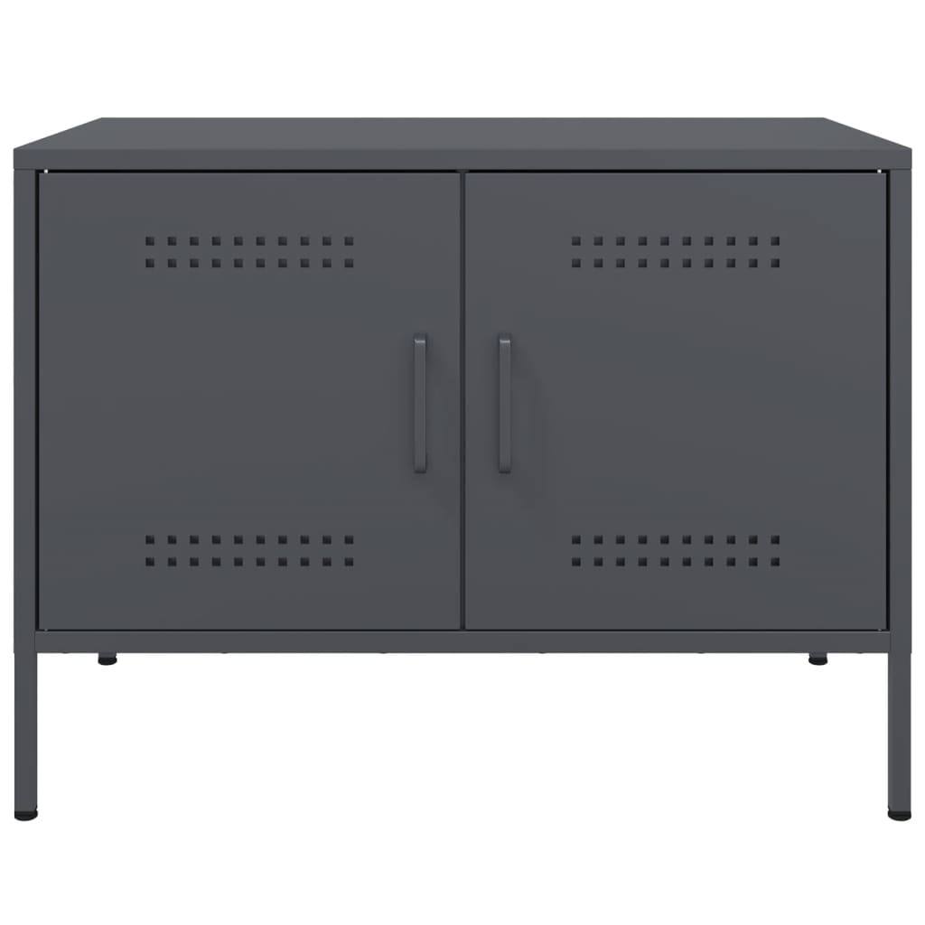 Tv-Bänk 2 St 68X39X50,5 Cm Stål