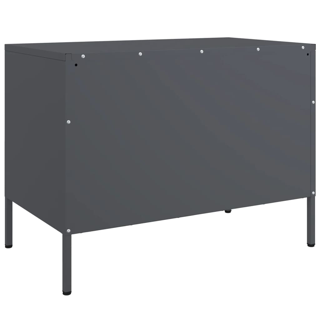 Tv-Bänk 2 St 68X39X50,5 Cm Stål