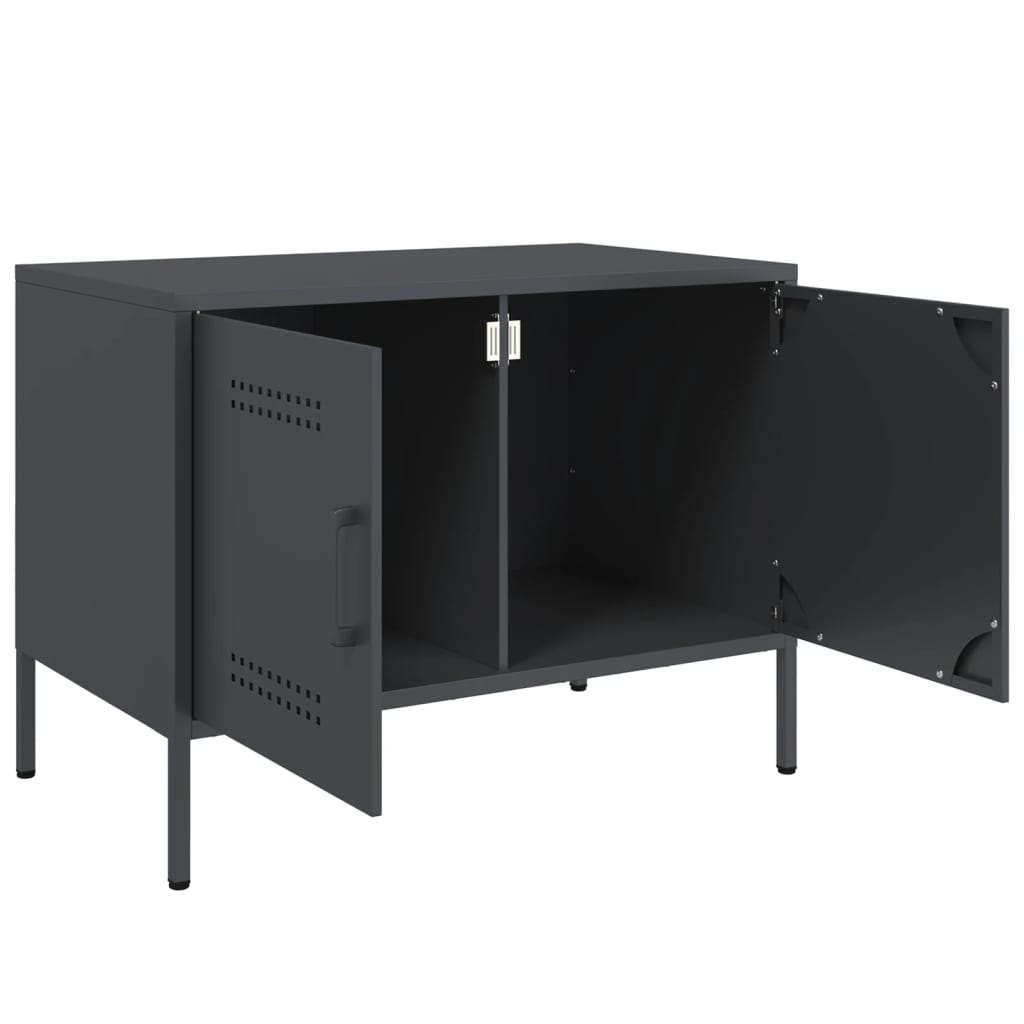 Tv-Bänk 2 St 68X39X50,5 Cm Stål