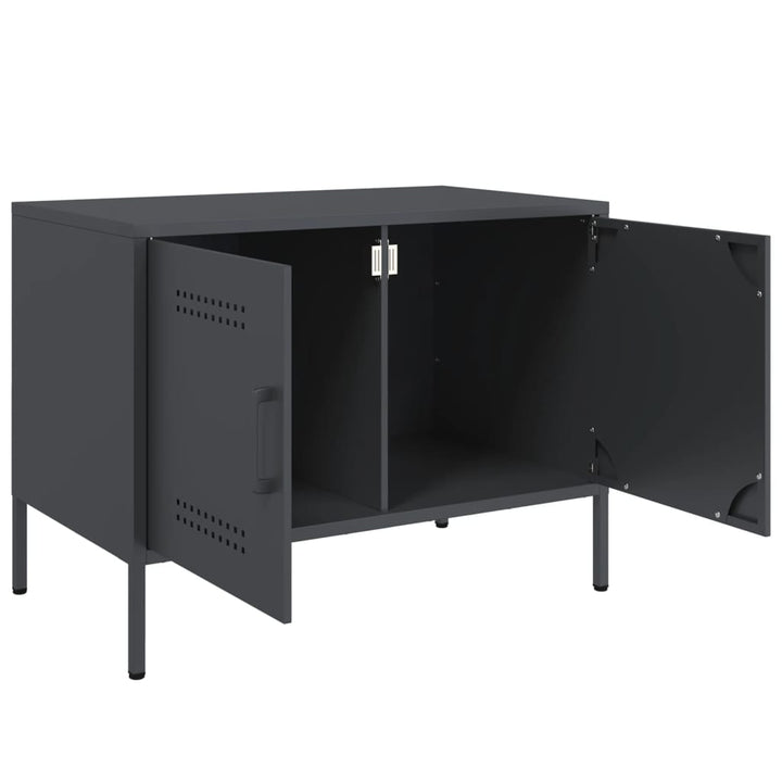 Tv-Bänk 2 St 68X39X50,5 Cm Stål