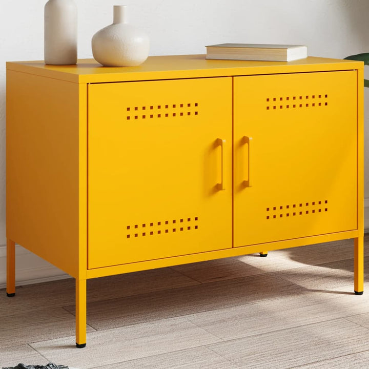 Tv-Bänk 2 St 68X39X50,5 Cm Stål