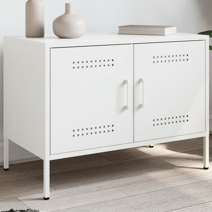 Tv-Bänk 2 St 68X39X50,5 Cm Stål