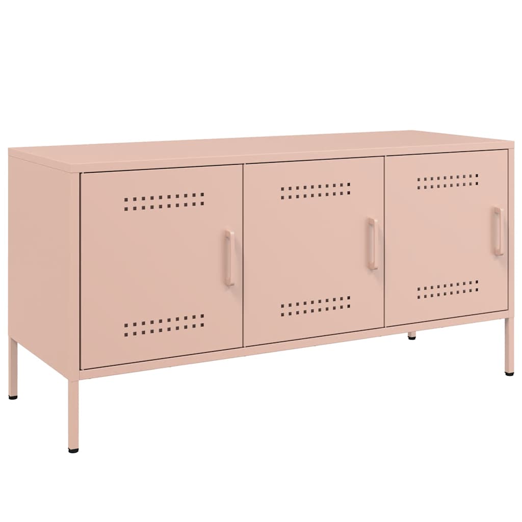 Tv-Skåp 100,5X39X50,5 Cm Stål