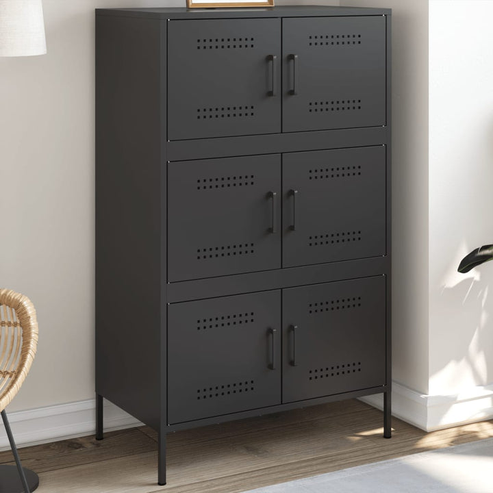 Högskåp 68X39X113 Cm Stål
