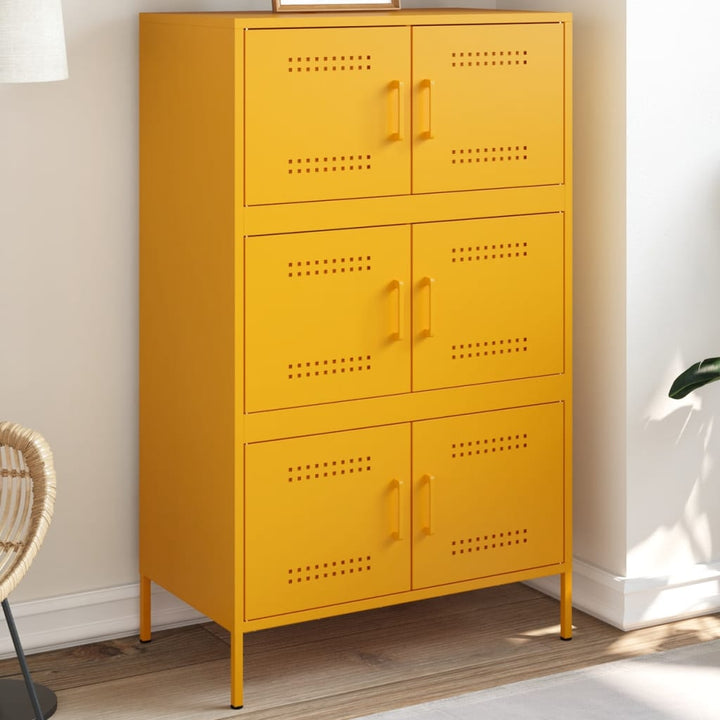 Högskåp 68X39X113 Cm Stål