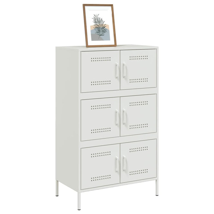 Högskåp 68X39X113 Cm Stål
