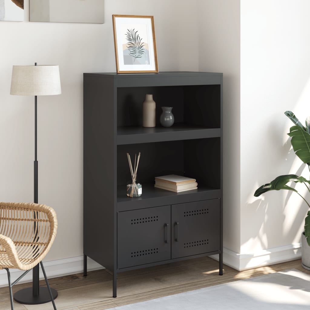 Högskåp 68X39X113 Cm Stål