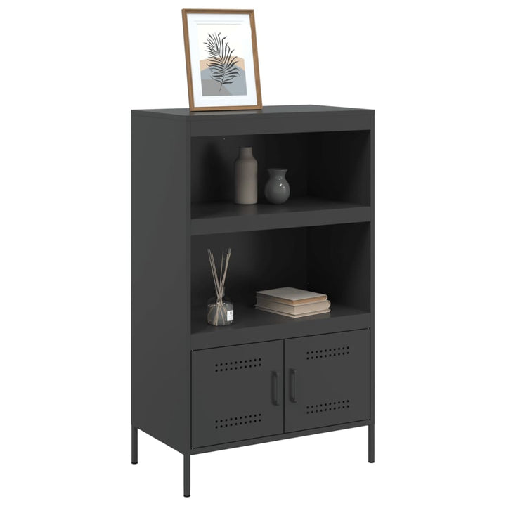 Högskåp 68X39X113 Cm Stål