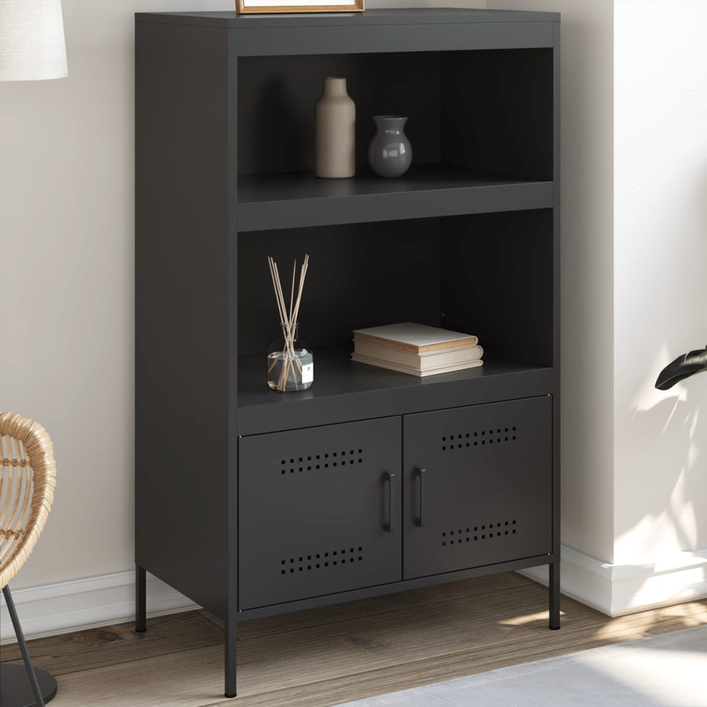 Högskåp 68X39X113 Cm Stål