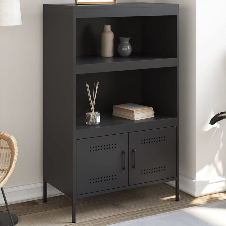 Högskåp 68X39X113 Cm Stål