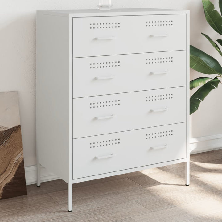 Byrå 68X39X89 Cm Stål