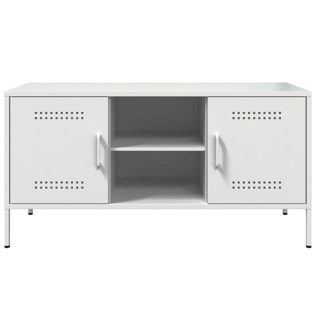 Tv-Skåp 100,5X39X50,5 Cm Stål