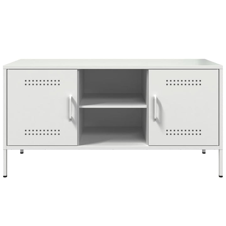 Tv-Skåp 100,5X39X50,5 Cm Stål
