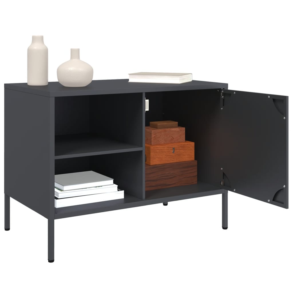 Tv-Bänk 68X39X50,5 Cm Stål