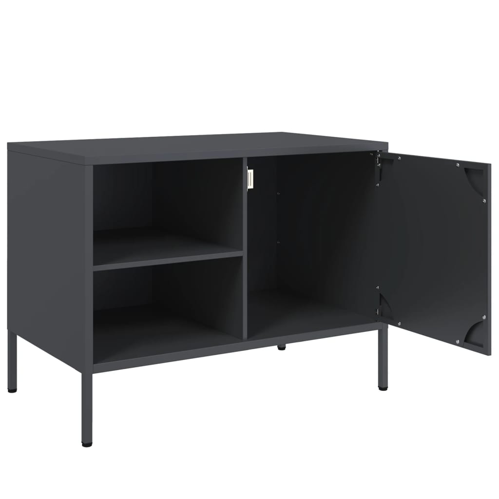 Tv-Bänk 68X39X50,5 Cm Stål