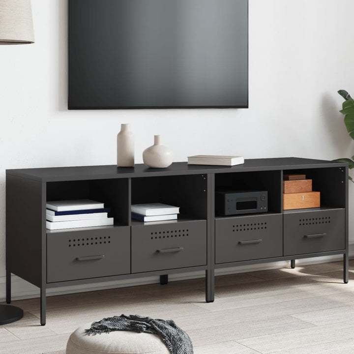 Tv-Bänk 2 St 68X39X50,5 Cm Stål