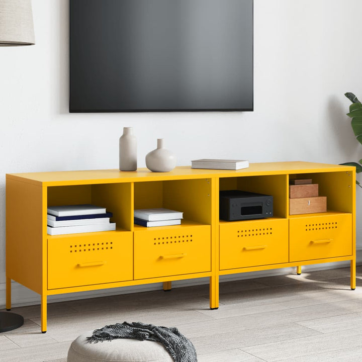 Tv-Bänk 2 St 68X39X50,5 Cm Stål