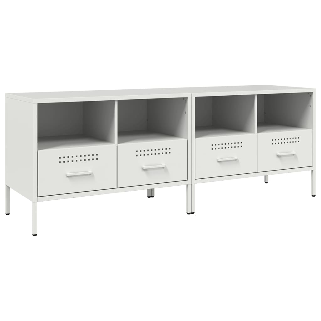 Tv-Bänk 2 St 68X39X50,5 Cm Stål